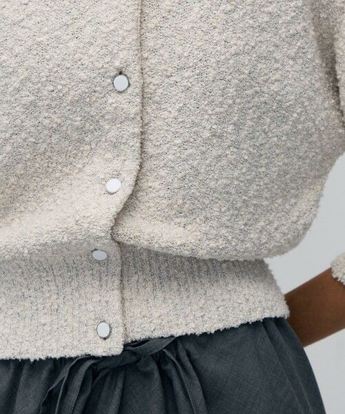 TOMORROWLAND / トゥモローランド カーディガン・ボレロ | 【WEB先行予約】ファンシーヤーン ポロカラーカーディガン | 詳細9