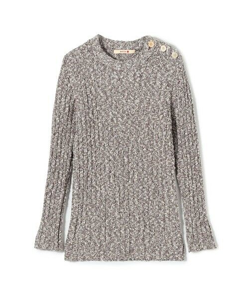 TOMORROWLAND / トゥモローランド ニット・セーター | 【WEB先行予約】ファンシーヤーン セーラーニットプルオーバー(48 ダークブラウン系)