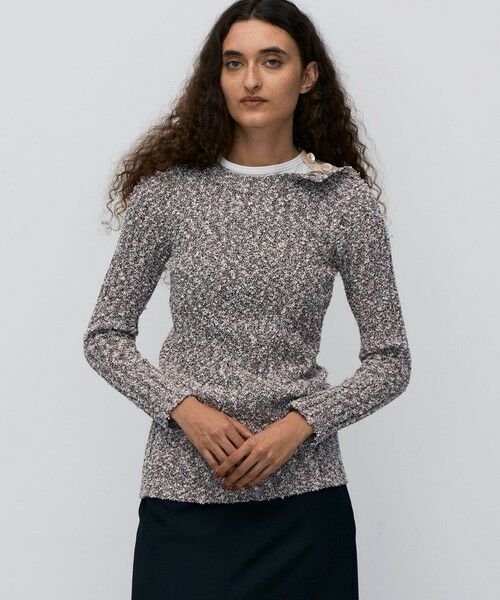 TOMORROWLAND / トゥモローランド ニット・セーター | 【WEB先行予約】ファンシーヤーン セーラーニットプルオーバー | 詳細2