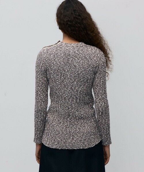 TOMORROWLAND / トゥモローランド ニット・セーター | 【WEB先行予約】ファンシーヤーン セーラーニットプルオーバー | 詳細4