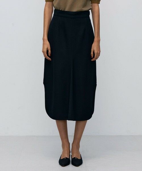 TOMORROWLAND / トゥモローランド ミニ・ひざ丈スカート | 【WEB先行予約】ウールギャバジン フレアミディスカート | 詳細2