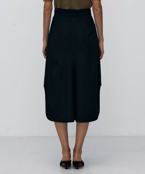 TOMORROWLAND / トゥモローランド ミニ・ひざ丈スカート | 【WEB先行予約】ウールギャバジン フレアミディスカート | 詳細4