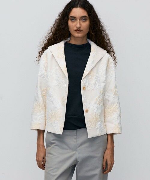 TOMORROWLAND / トゥモローランド その他アウター | 【WEB先行予約】マトラッセ セーラーカラージャケット | 詳細2