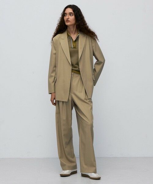 TOMORROWLAND / トゥモローランド テーラードジャケット | 【WEB先行予約】ウールドスキン アンボタンシングルジャケット | 詳細1