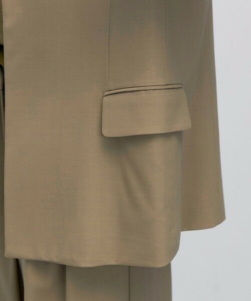 TOMORROWLAND / トゥモローランド テーラードジャケット | 【WEB先行予約】ウールドスキン アンボタンシングルジャケット | 詳細10