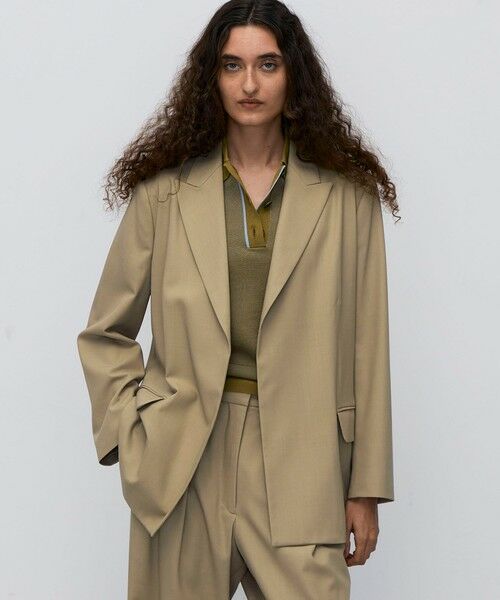 TOMORROWLAND / トゥモローランド テーラードジャケット | 【WEB先行予約】ウールドスキン アンボタンシングルジャケット | 詳細2