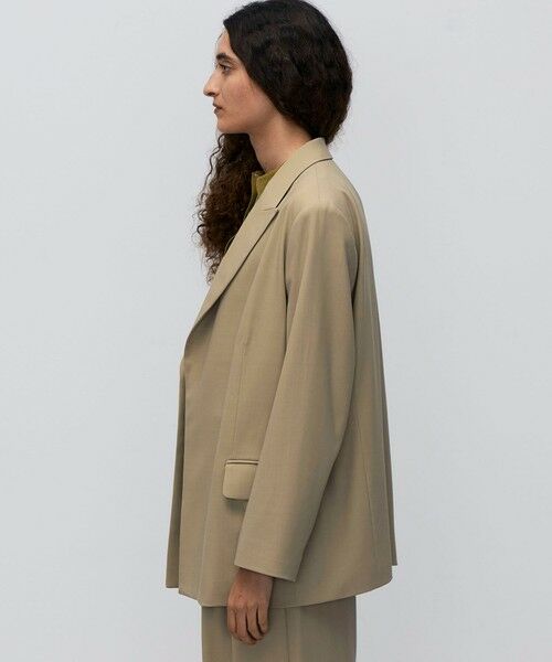 TOMORROWLAND / トゥモローランド テーラードジャケット | 【WEB先行予約】ウールドスキン アンボタンシングルジャケット | 詳細3