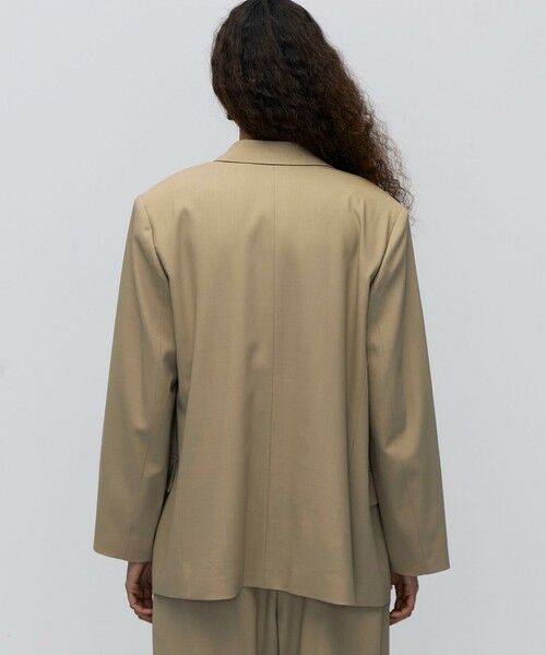 TOMORROWLAND / トゥモローランド テーラードジャケット | 【WEB先行予約】ウールドスキン アンボタンシングルジャケット | 詳細4