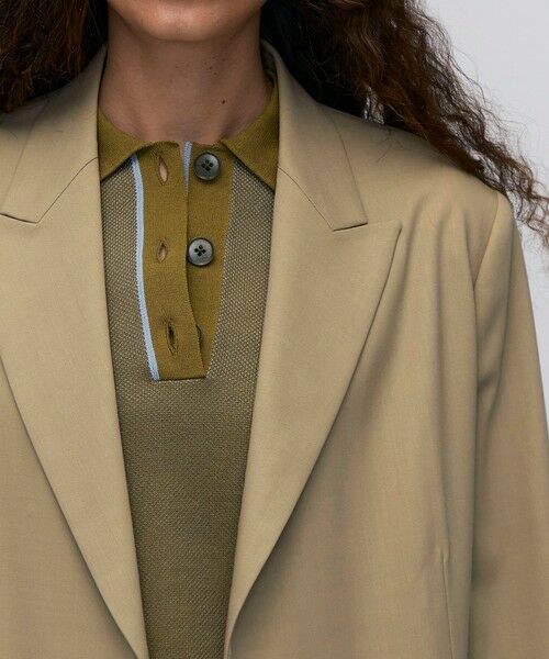 TOMORROWLAND / トゥモローランド テーラードジャケット | 【WEB先行予約】ウールドスキン アンボタンシングルジャケット | 詳細6