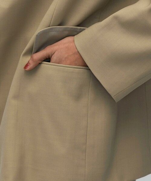 TOMORROWLAND / トゥモローランド テーラードジャケット | 【WEB先行予約】ウールドスキン アンボタンシングルジャケット | 詳細9