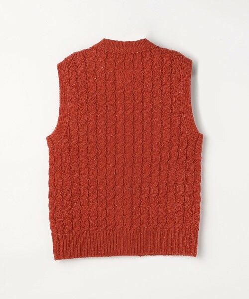 TOMORROWLAND / トゥモローランド ベスト | ウールネップ ケーブルニットベスト | 詳細2
