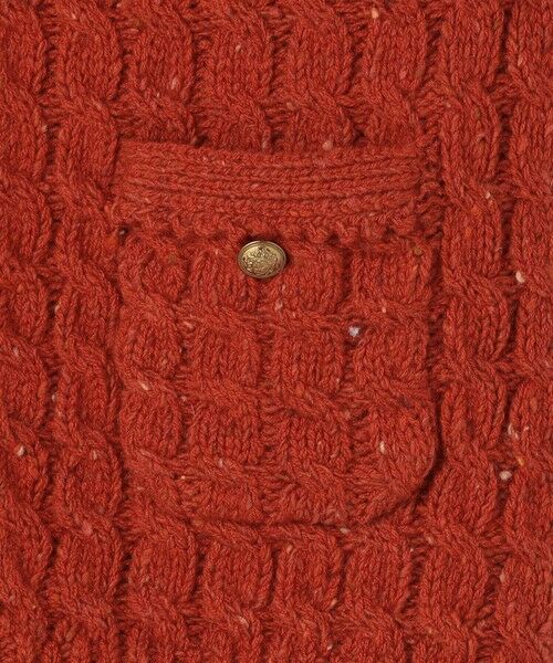 TOMORROWLAND / トゥモローランド ベスト | ウールネップ ケーブルニットベスト | 詳細5