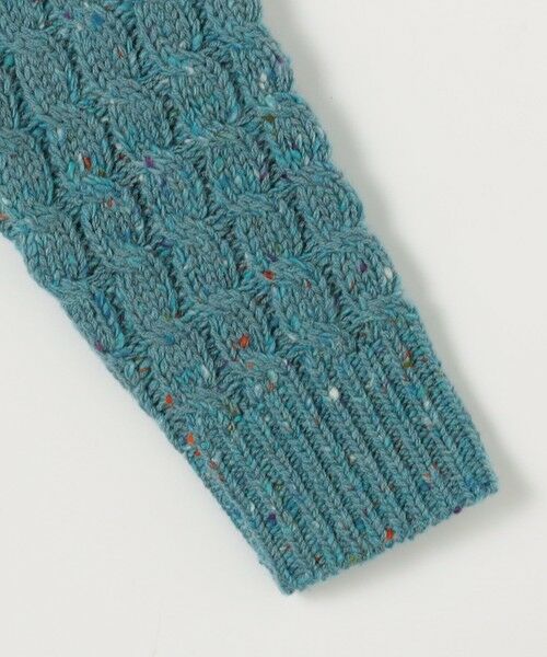 TOMORROWLAND / トゥモローランド カーディガン・ボレロ | ウールネップ ケーブルニットカーディガン | 詳細5