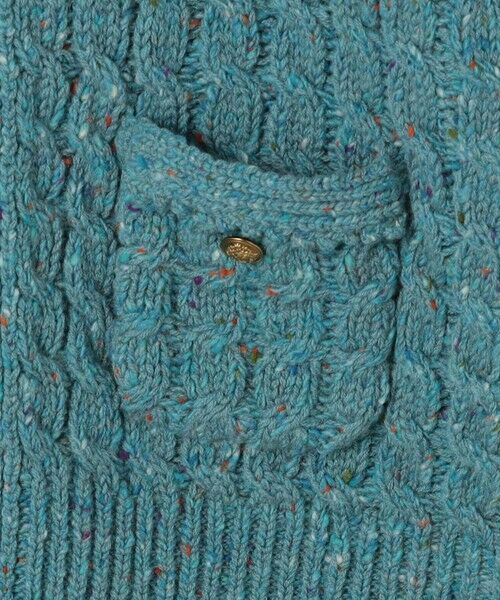 TOMORROWLAND / トゥモローランド カーディガン・ボレロ | ウールネップ ケーブルニットカーディガン | 詳細6