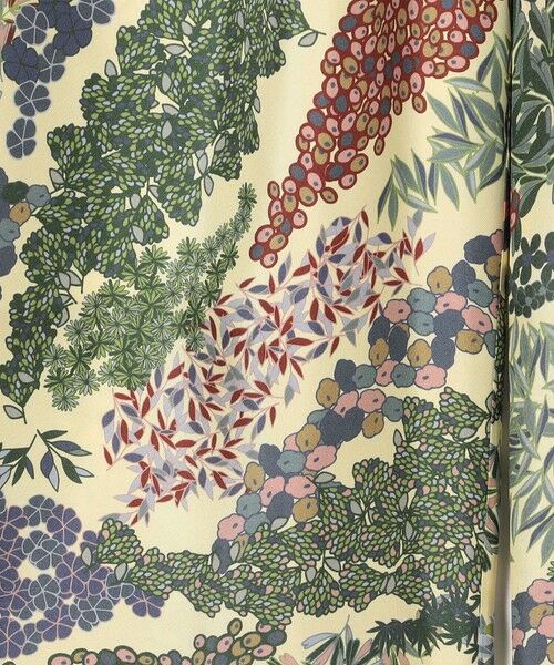 TOMORROWLAND / トゥモローランド その他パンツ | シルクツイル FLOWER RIVERプリント 2タックワイドパンツ | 詳細10