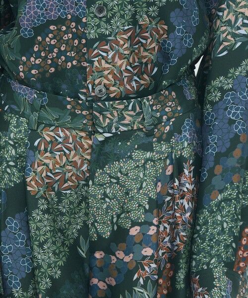 TOMORROWLAND / トゥモローランド その他パンツ | シルクツイル FLOWER RIVERプリント 2タックワイドパンツ | 詳細5