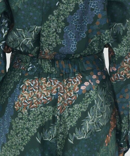 TOMORROWLAND / トゥモローランド その他パンツ | シルクツイル FLOWER RIVERプリント 2タックワイドパンツ | 詳細6