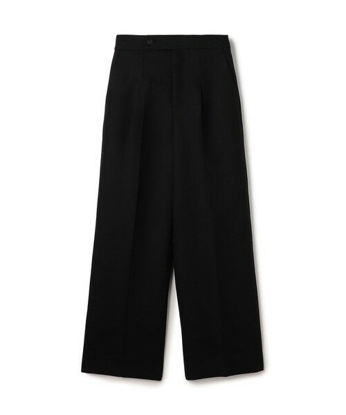 TOMORROWLAND / トゥモローランド その他パンツ | ウールダブルクロス 1タックセミワイドパンツ | 詳細1