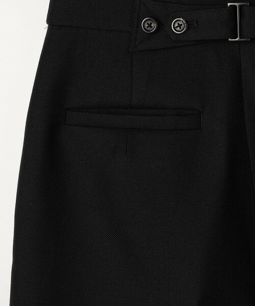 TOMORROWLAND / トゥモローランド その他パンツ | ウールダブルクロス 1タックセミワイドパンツ | 詳細6