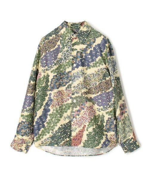 TOMORROWLAND / トゥモローランド シャツ・ブラウス | シルクツイル FLOWER RIVER レギュラーカラーシャツ(26 イエロー系)