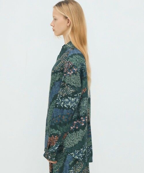 TOMORROWLAND / トゥモローランド シャツ・ブラウス | シルクツイル FLOWER RIVER レギュラーカラーシャツ | 詳細3