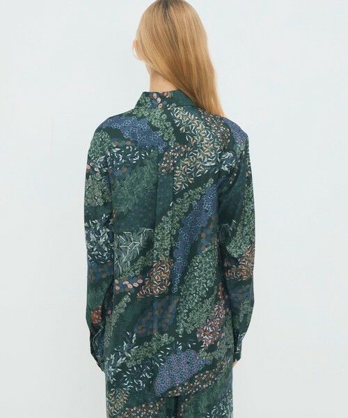 TOMORROWLAND / トゥモローランド シャツ・ブラウス | シルクツイル FLOWER RIVER レギュラーカラーシャツ | 詳細4