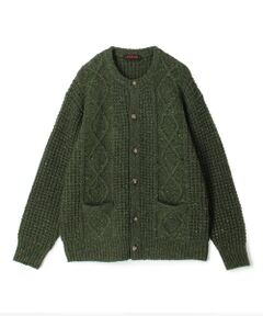 TOMORROWLAND / トゥモローランド ニット・セーター | ウールネップ ケーブルカーディガン