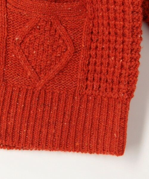 TOMORROWLAND / トゥモローランド ニット・セーター | ウールネップ ケーブルカーディガン | 詳細7