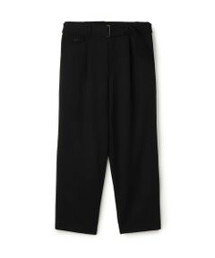 TOMORROWLAND / トゥモローランド その他パンツ | ウールギャバジン ベルテッドパンツ