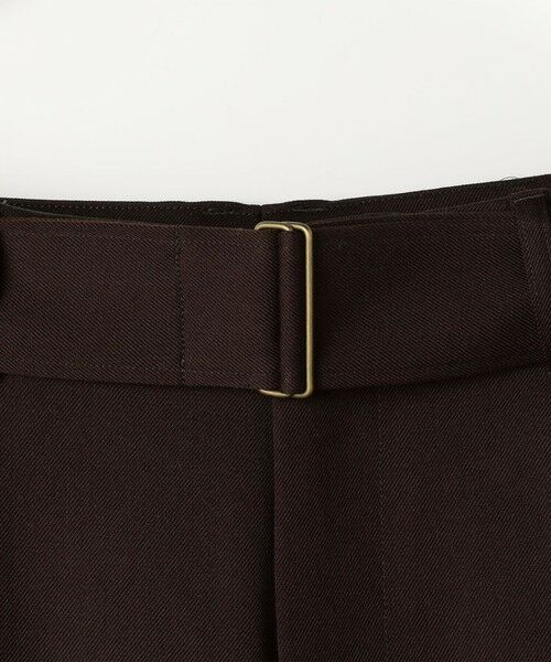 TOMORROWLAND / トゥモローランド その他パンツ | ウールギャバジン ベルテッドパンツ | 詳細4