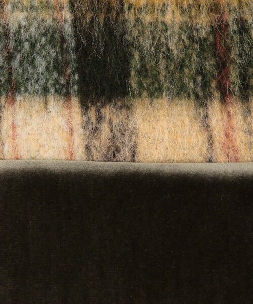 TOMORROWLAND / トゥモローランド ダッフルコート | シャギーチェック ジップアップブルゾン | 詳細11