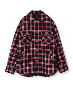 TOMORROWLAND / トゥモローランド ダッフルコート | ウールチェック 中綿ブルゾン