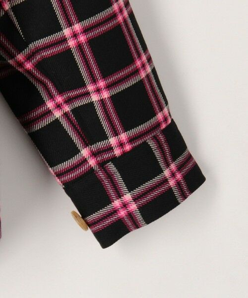 TOMORROWLAND / トゥモローランド ダッフルコート | ウールチェック 中綿ブルゾン | 詳細7