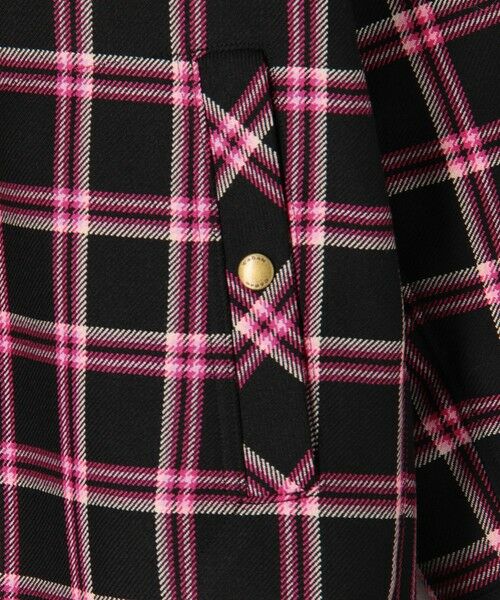 TOMORROWLAND / トゥモローランド ダッフルコート | ウールチェック 中綿ブルゾン | 詳細8