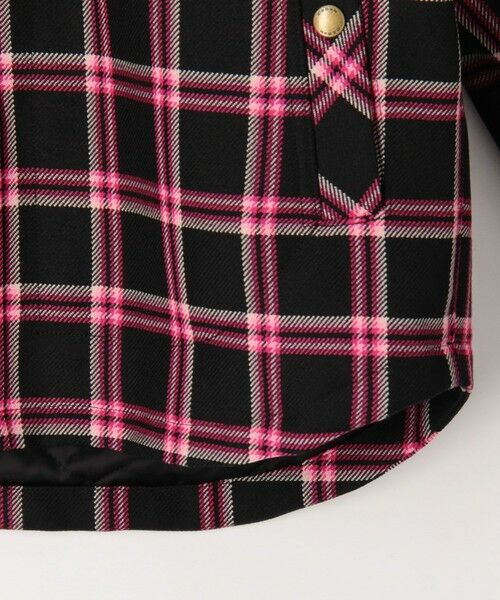 TOMORROWLAND / トゥモローランド ダッフルコート | ウールチェック 中綿ブルゾン | 詳細9