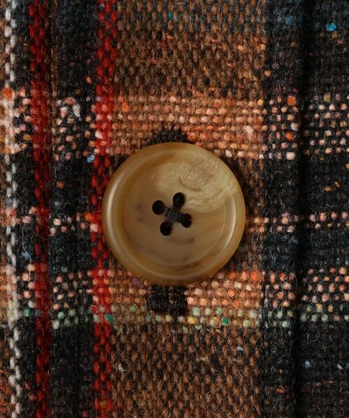 TOMORROWLAND / トゥモローランド ブルゾン | ネップウール チェックCPOブルゾン | 詳細10