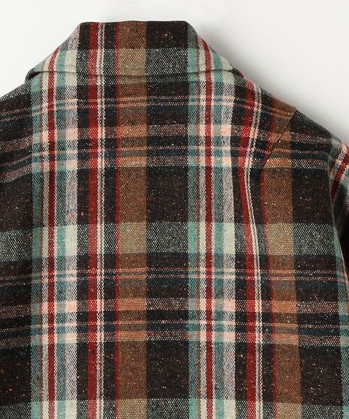 TOMORROWLAND / トゥモローランド ブルゾン | ネップウール チェックCPOブルゾン | 詳細4
