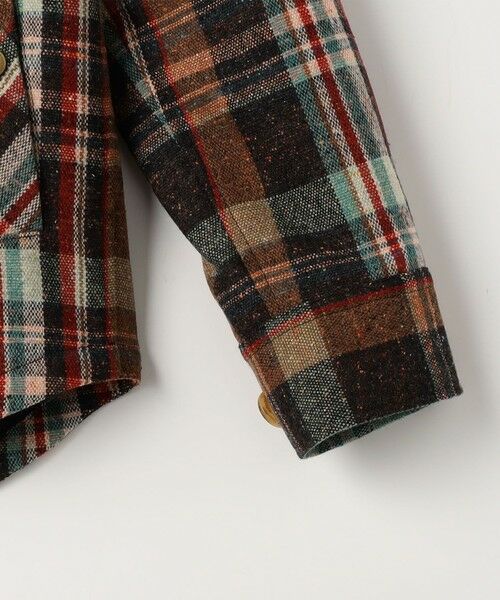 TOMORROWLAND / トゥモローランド ブルゾン | ネップウール チェックCPOブルゾン | 詳細7