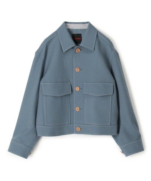 TOMORROWLAND / トゥモローランド ダッフルコート | ドライウール ショートブルゾン | 詳細1