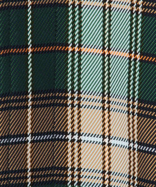 TOMORROWLAND / トゥモローランド ステンカラーコート | ポリエステル ビッグチェックジャカード ステンカラーコート | 詳細12