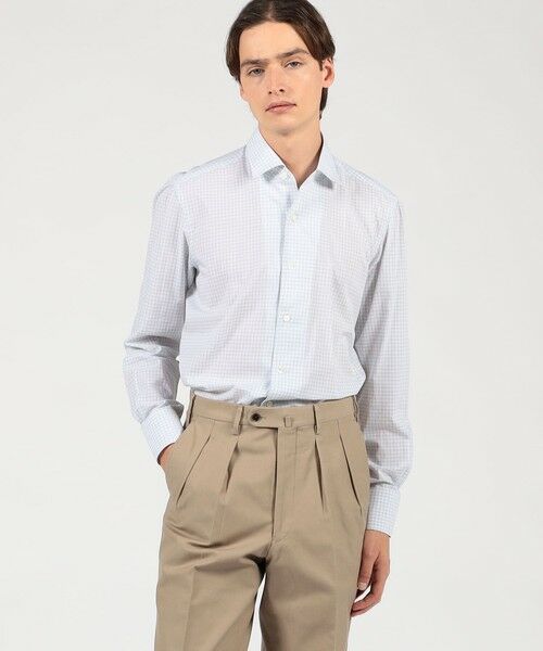 TOMORROWLAND / トゥモローランド シャツ・ブラウス | Maria Santangelo コットンワンピースカラー チェックシャツ | 詳細1