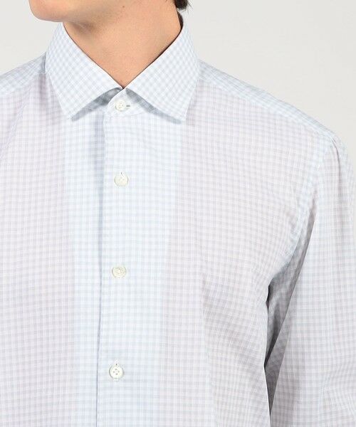 TOMORROWLAND / トゥモローランド シャツ・ブラウス | Maria Santangelo コットンワンピースカラー チェックシャツ | 詳細5