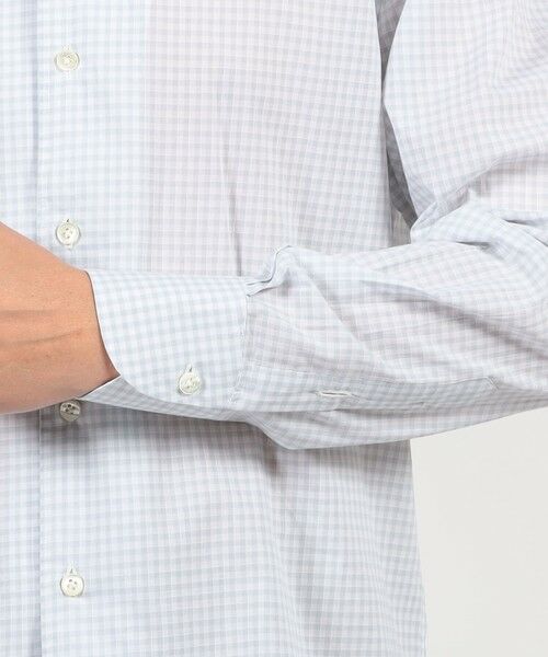 TOMORROWLAND / トゥモローランド シャツ・ブラウス | Maria Santangelo コットンワンピースカラー チェックシャツ | 詳細6
