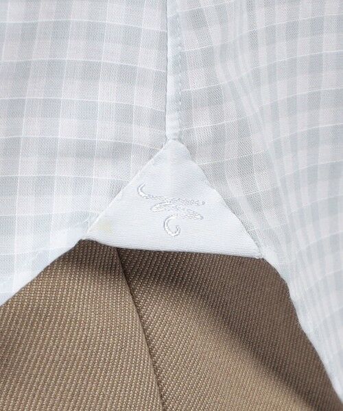 TOMORROWLAND / トゥモローランド シャツ・ブラウス | Maria Santangelo コットンワンピースカラー チェックシャツ | 詳細8