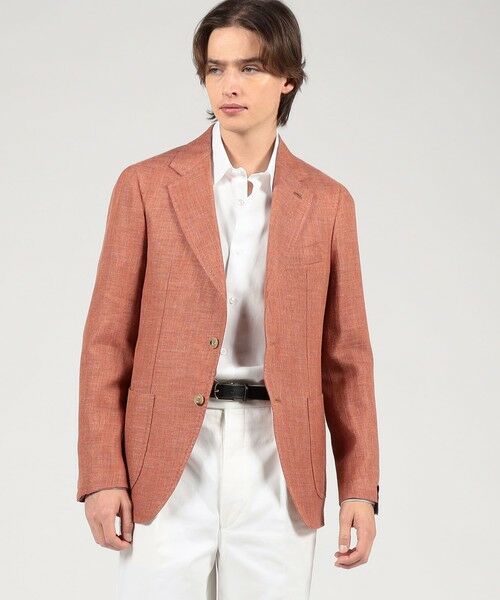 TOMORROWLAND / トゥモローランド テーラードジャケット | GABO リネンウール シングルブレステッド2Bジャケット | 詳細1