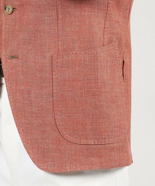 TOMORROWLAND / トゥモローランド テーラードジャケット | GABO リネンウール シングルブレステッド2Bジャケット | 詳細10
