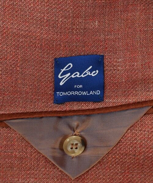 TOMORROWLAND / トゥモローランド テーラードジャケット | GABO リネンウール シングルブレステッド2Bジャケット | 詳細11