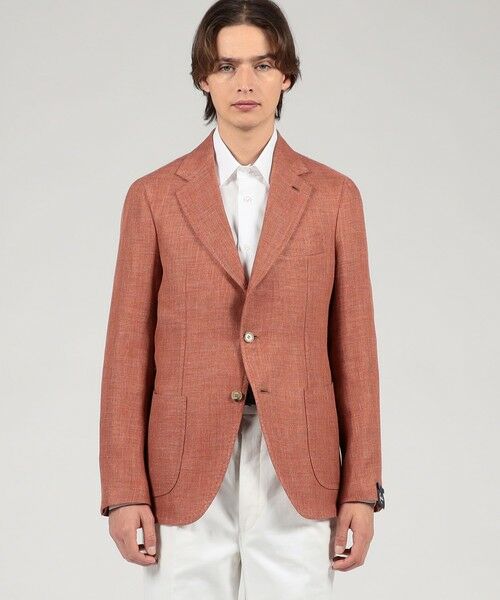 TOMORROWLAND / トゥモローランド テーラードジャケット | GABO リネンウール シングルブレステッド2Bジャケット | 詳細2