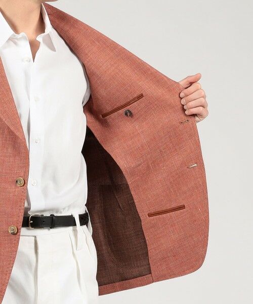 TOMORROWLAND / トゥモローランド テーラードジャケット | GABO リネンウール シングルブレステッド2Bジャケット | 詳細5