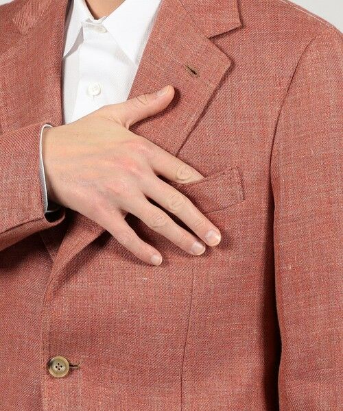 TOMORROWLAND / トゥモローランド テーラードジャケット | GABO リネンウール シングルブレステッド2Bジャケット | 詳細9